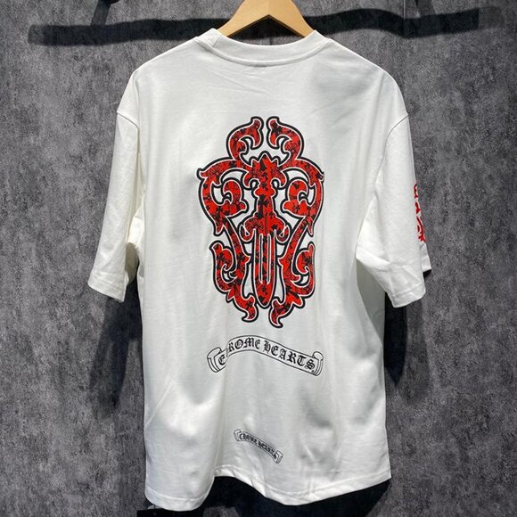 Chrome Hearts Horseshoe White Shirt - Picture 8 of 9